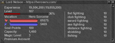 Signature for player Lord Nelson