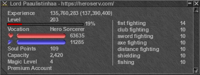 Signature for player Lord Paaulistinhaa