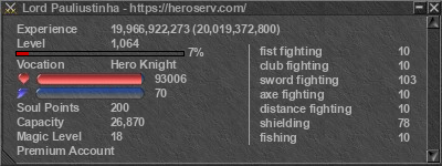 Signature for player Lord Pauliustinha