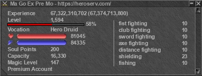 Signature for player Ma Go Ex Pre Mo