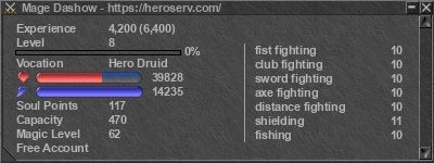 Signature for player Mage Dashow