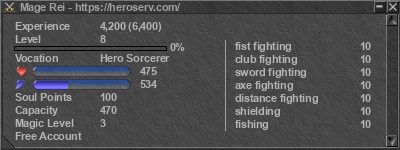 Signature for player Mage Rei