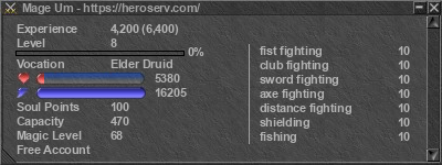 Signature for player Mage Um