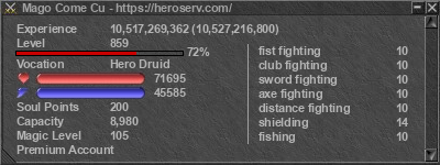 Signature for player Mago Come Cu