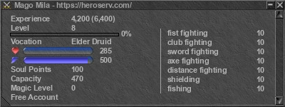 Signature for player Mago Mila