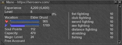 Signature for player Mano