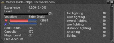 Signature for player Master Dark