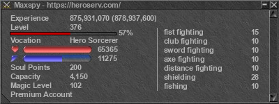 Signature for player Maxspy