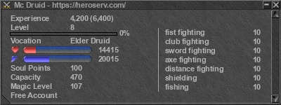 Signature for player Mc Druid