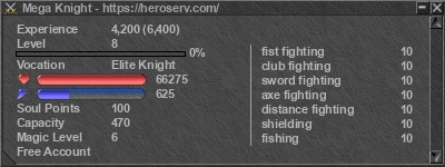 Signature for player Mega Knight