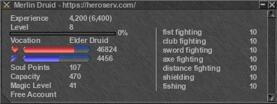 Signature for player Merlin Druid