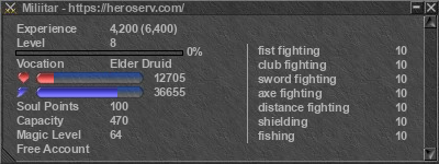 Signature for player Miliitar