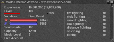 Signature for player Modo Enfermo Ativado