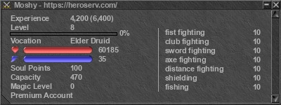 Signature for player Moshy