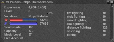 Signature for player Mr Paladin