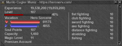 Signature for player Murilo Cugler Muniz