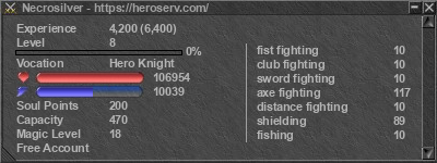 Signature for player Necrosilver