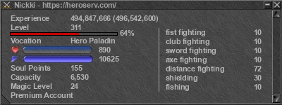 Signature for player Nickki