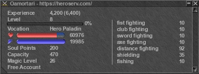 Signature for player Oamortari