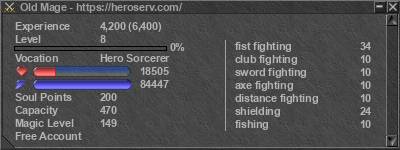 Signature for player Old Mage