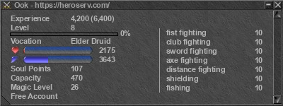 Signature for player Ook