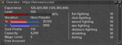 Signature for player Oversize