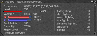 Signature for player Padawa