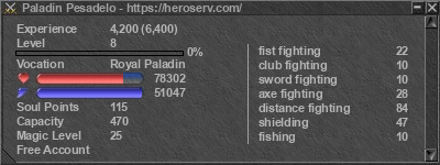 Signature for player Paladin Pesadelo