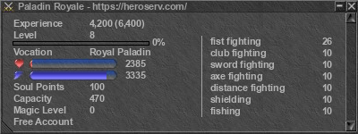 Signature for player Paladin Royale