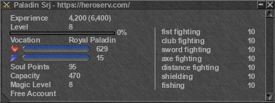 Signature for player Paladin Srj