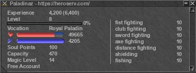 Signature for player Paladinaz