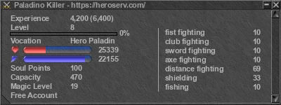 Signature for player Paladino Killer