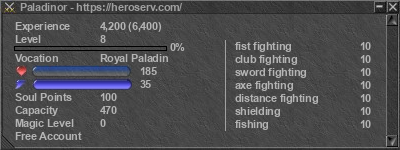 Signature for player Paladinor