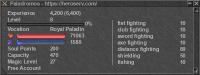 Signature for player Paladromos