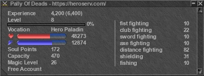 Signature for player Pally Of Deads