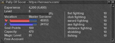 Signature for player Pally Of Socer