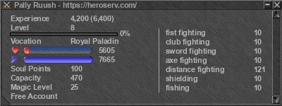 Signature for player Pally Ruush