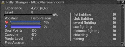 Signature for player Pally Stranger