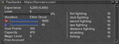 Signature for player Paulbanks