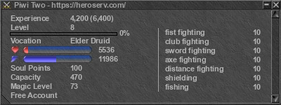 Signature for player Piwi Two