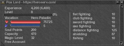 Signature for player Pox Lord