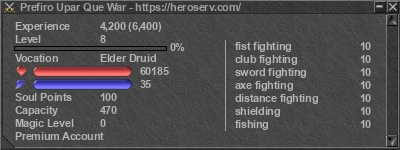 Signature for player Prefiro Upar Que War