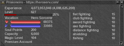 Signature for player Prisioneiro