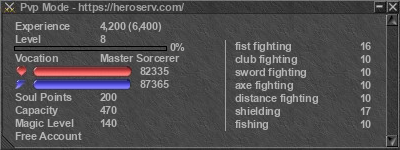 Signature for player Pvp Mode