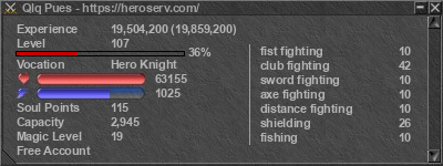 Signature for player Qlq Pues