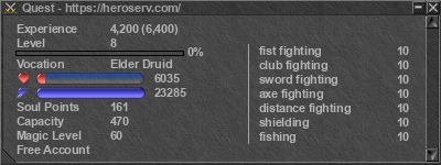 Signature for player Quest