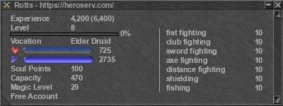 Signature for player Rotts