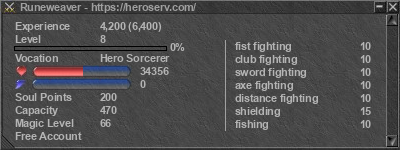Signature for player Runeweaver