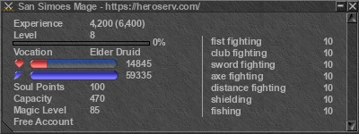 Signature for player San Simoes Mage