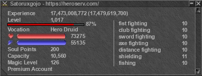 Signature for player Satoruxgojo